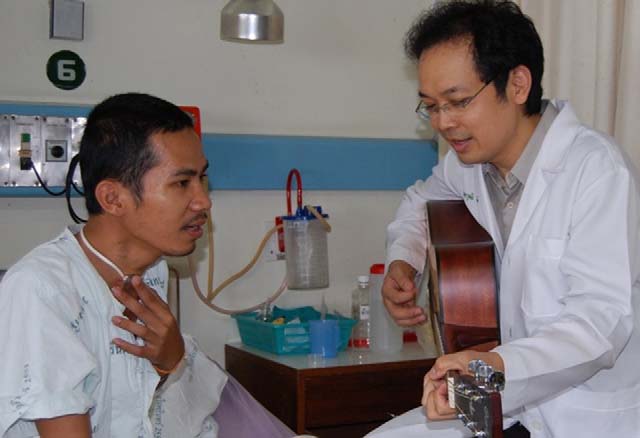 Dr Vatanasapt and Patient