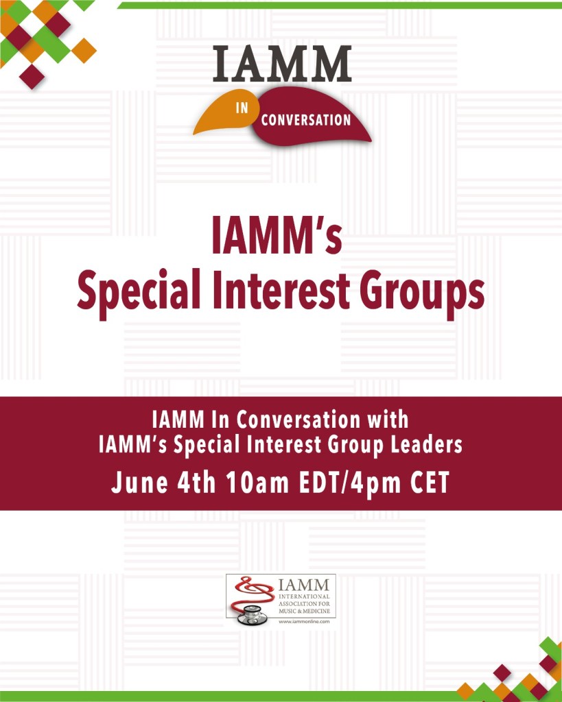 IAMM 2026 SIG Leaders